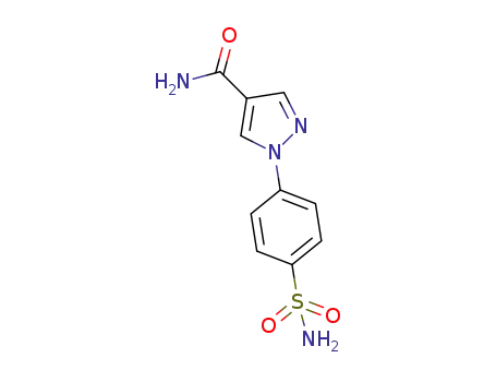 1-[4-(aminosulfonyl)phenyl]-1H-pyrazole-4-carboxamide