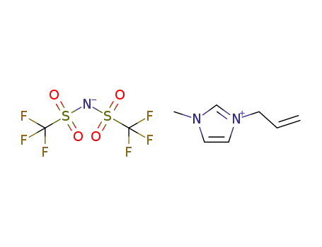 1-Allyl-3-methylimidazolium bis(trifluoromethylsulfonyl)imide cas  655249-87-9