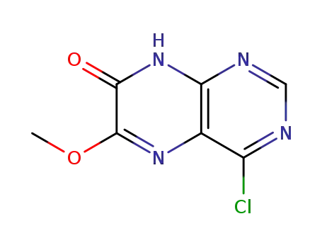 4-chloro-6-methoxypteridin-7(8H)-one