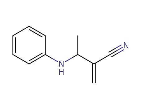 2-methylene-3-(phenylamino)butanenitrile