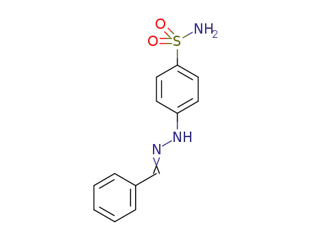 Molecular Structure of 21305-93-1 ((E)-4-(2-benzylidenehydrazinyl)benzenesulfonamide)