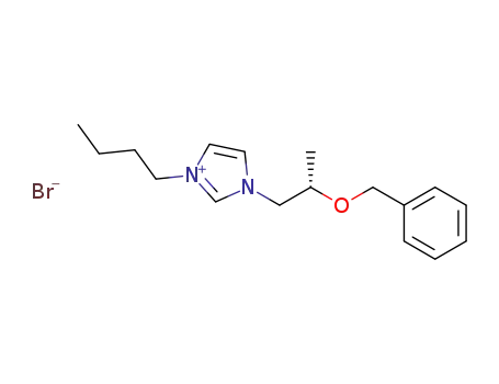 (S)-1-(2-benzyloxypropyl)-3-butylimidazolium bromide