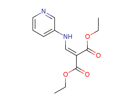 1,3-Diethyl 2-{[(pyridin-3-yl)amino]-methylidene}propanedioate