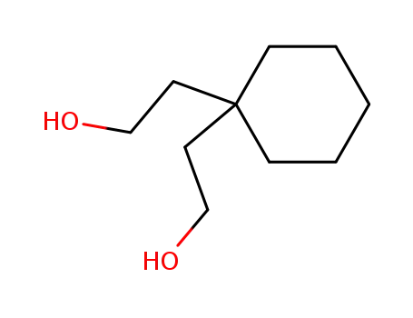 Molecular Structure of 3187-27-7 (cyclohexane-1,1-diethanol)