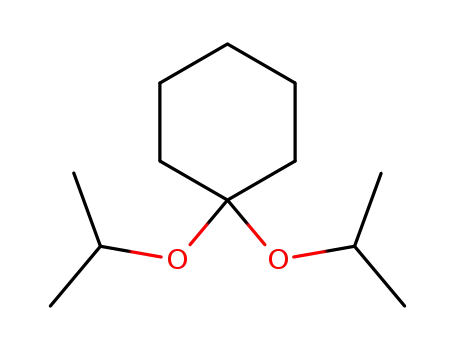 Molecular Structure of 1132-95-2 (1,1-Diisopropoxycyclohexane)