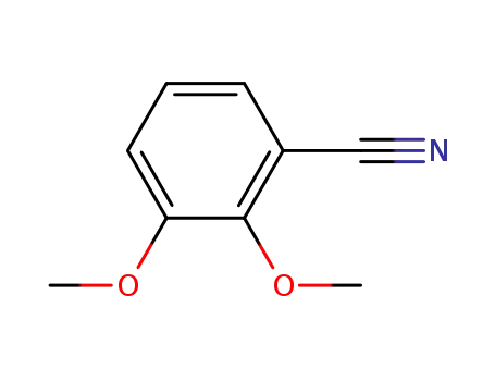Molecular Structure of 5653-62-3 (2,3-Dimethoxybenzonitrile)