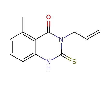 3-allyl-2,3-dihydro-5-methyl-2-thioxoquinazolin-4(1H)-one