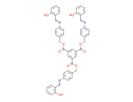 tris[4-(salicylaldimine)benzyl]benzene-1,3,5-tricarboxylate