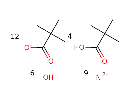 [Ni9(OH)6(trimethylacetate)12(trimethylacetic acid)4]