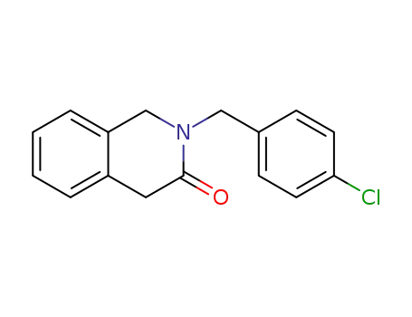 1,4-dihydro-2-(4-chlorophenylmethyl)-3(2H)-isoquinolinone