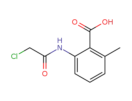 2-[(chloroacetyl)amino]-6-methylbenzoic acid