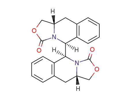 (5S,10aS)-5-[(5S,10aS)-3-oxo-1,5,10,10a-tetrahydro[1,3]oxazolo[3,4-b]isoquinolin-5-yl]-1,5,10,10a-tetrahydro[1,3]oxazolo[3,4-b]isoquinolin-3-one
