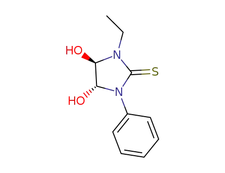 (4S,5S)-1-ethyl-4,5-dihydroxy-3-phenylimidazolidine-2-thione