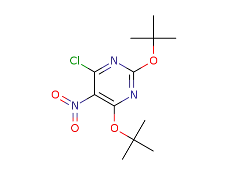 2,4-di-tert-butoxy-6-chloro-5-nitropyrimidine