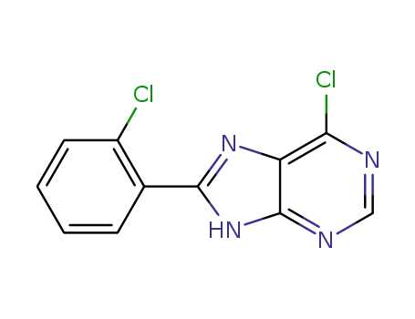 6-chloro-8-(2-chlorophenyl)-9H-purine