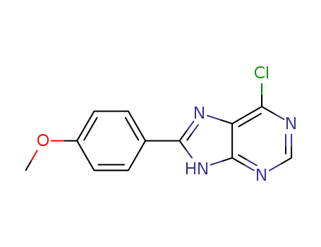 6-chloro-8-(4-methoxyphenyl)-9H-purine