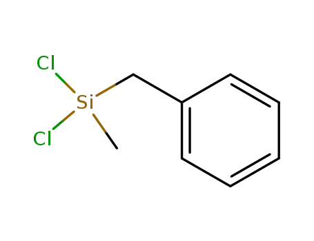 Molecular Structure of 18236-82-3 (Silane, dichloromethyl(phenylmethyl)-)