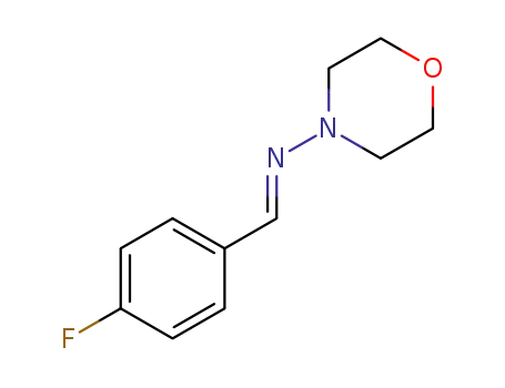 (E)-1-(4-fluorophenyl)-N-morpholinomethanimine