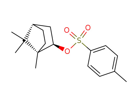 Molecular Structure of 20053-48-9 (Bicyclo[2.2.1]heptan-2-ol, 1,7,7-trimethyl-, 4-methylbenzenesulfonate,
(1S,2R,4S)-)