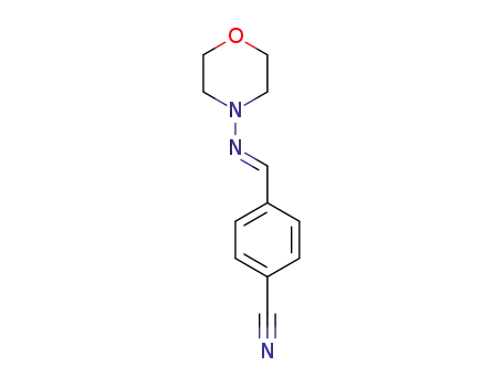 (E)-4-((morpholinoimino)methyl)benzonitrile