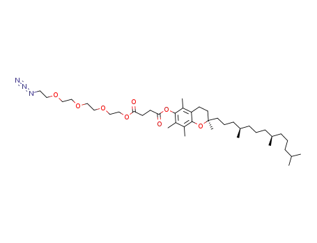 2-(2-(2-(2-azidoethoxy)ethoxy)ethoxy)ethyl ((R)2,5,7,8-tetramethyl-2-((4R,8R)-4,8,12-trimethyltridecyl)chroman-6-yl)succinate