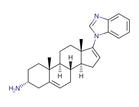 3α-amino-17-(1H-benzimidazole-1-yl)androsta-5,16-diene