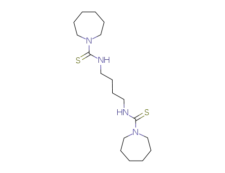 N,N'-bis-(hexahydro-azepine-1-thiocarbonyl)-butanediyldiamine