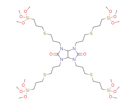 1,3,4,6-tetrakis[3-[[3-(trimethoxysilyl)propyl]thio]propyl]glycoluril
