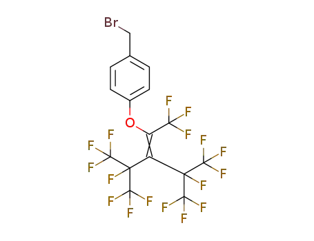 4-(perfluoro(4-methyl-3-isopropyl-2-penten-2-yl))oxybenzyl bromide