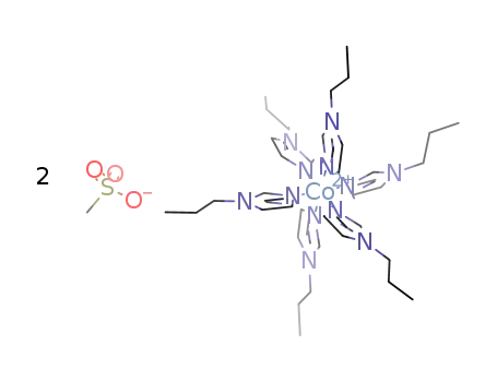 [Co(N-propylimidazole)6][methanesulfonate]2