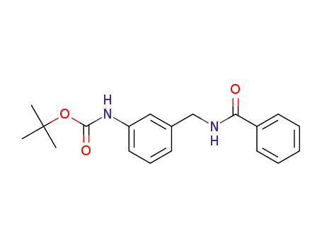 tert-butyl (3-(benzamidomethyl)phenyl)carbamate