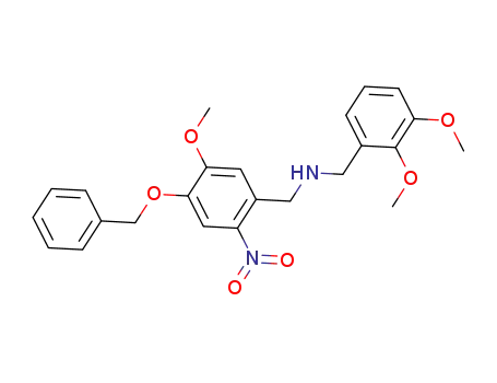 N-(4-benzyloxy-5-methoxy-2-nitrobenzyl)-1-(2,3-dimethoxyphenyl)methanamine