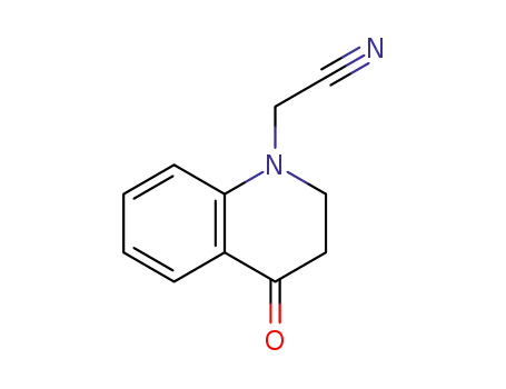 2-(4-oxo-3,4-dihydroquinolin-1(2H)-yl)acetonitrile