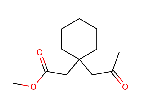 (1-acetonyl-cyclohexyl)-acetic acid methyl ester