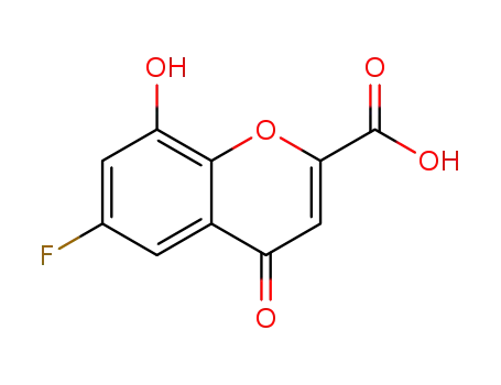 6-fluoro-8-hydroxy-4-oxo-4H-chromene-2-carboxylic acid