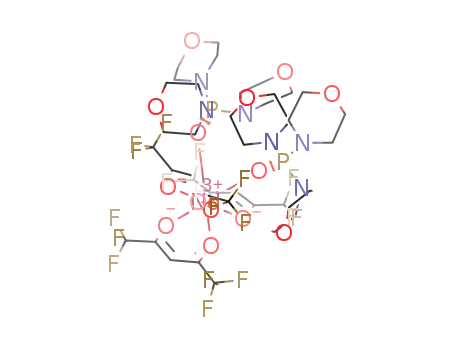 [neodymium(III)(hexafluoroacetylacetonate)3(tri(4-morpholino) phosphine oxide)2]