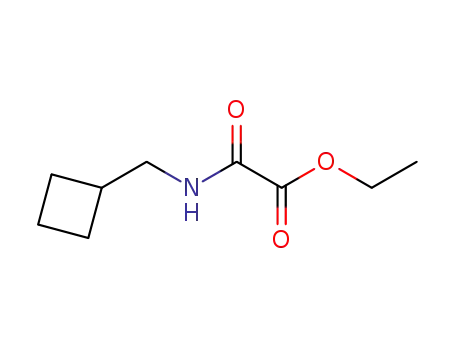 ethyl 2-(cyclobutylmethylamino)-2-oxoacetate