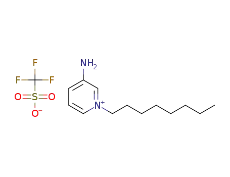 3-amino-1-(1-octyl)pyridinium triflate