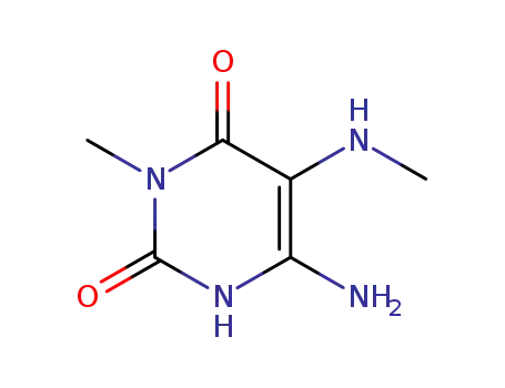 6-amino-3-methyl-5-(methylamino)pyrimidine-2,4(1H,3H)-dione