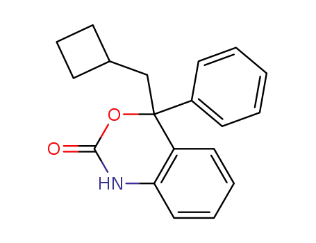 4-cyclobutylmethyl-4-phenyl-1H-benzo[d][1,3]oxazin-2(4H)-one