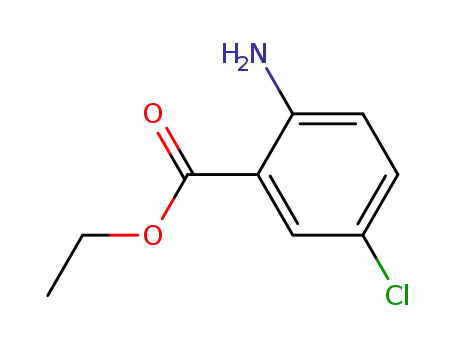 Molecular Structure of 63243-75-4 (2-AMINO-5-CHLORO-BENZOIC ACID ETHYL ESTER)