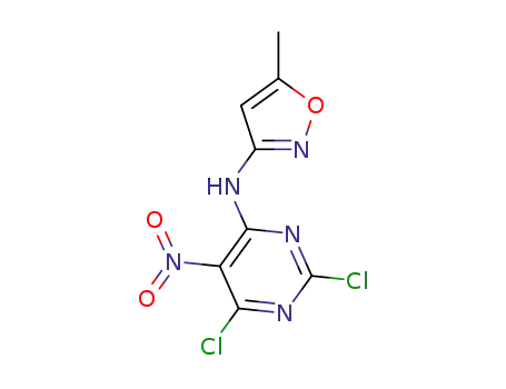 N-(2,6-dichloro-5-nitropyrimidin-4-yl)-5-methylisoxazol-3-amine