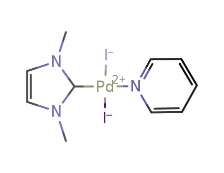 (1,3-dimethyl-1,3-dihydro-2H-imidazol-2-ylidene)(diiodo)(pyridine)palladium
