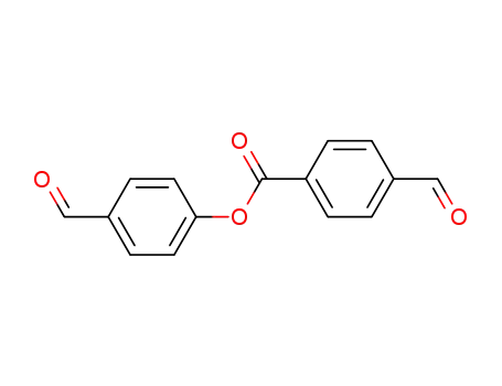 Molecular Structure of 219595-78-5 (4-FORMYLPHENYL 4'-FORMYLBENZOATE)