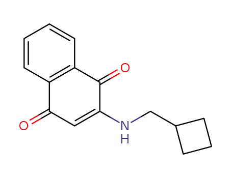2-((cyclobutylmethyl)amino)naphthalene-1,4-dione
