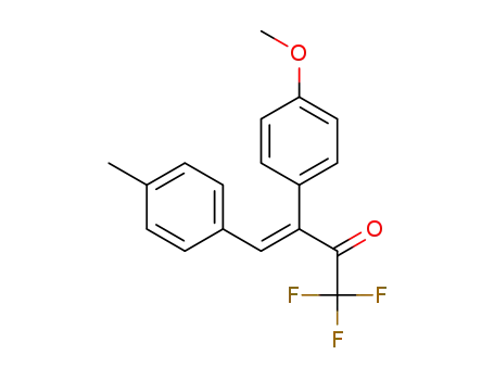 (3E)-1,1,1-trifluoro-3-(4-methoxyphenyl)4-(4-methylphenyl)but-3-en-2-one