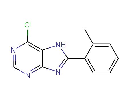 6-chloro-8-(o-tolyl)-7H-purine