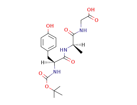 N-(tert-butyloxycarbonyl)-L-tyrosyl-D-alanylglycine