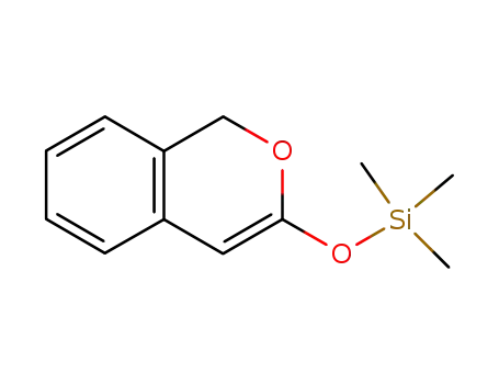 Molecular Structure of 87532-04-5 (Silane, (1H-2-benzopyran-3-yloxy)trimethyl-)