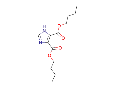 Molecular Structure of 59399-27-8 (1H-Imidazole-4,5-dicarboxylic acid, dibutyl ester)